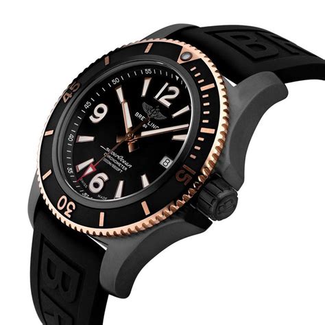 breitling blacksteel watch|superocean automatic 46 black steel.